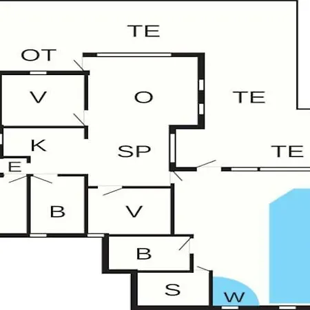 Vakantiehuis 9 Person In *